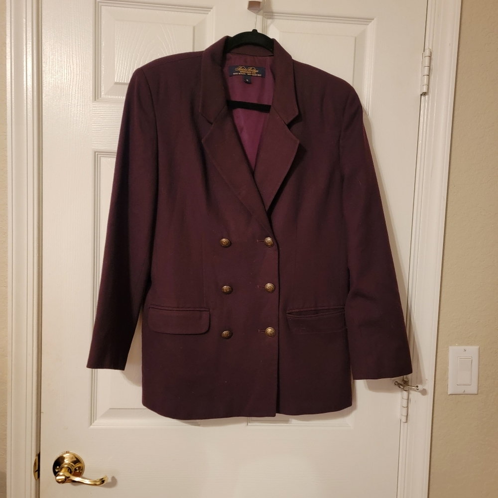 Brooks Brothers Burgundy/Maroon Blazer